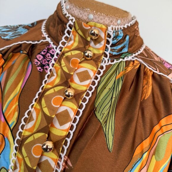 Oversized Tiered Midi Dress - Picture 9 of 11